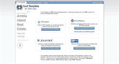 Desktop Screenshot of cooltemplate.com