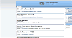 Desktop Screenshot of blog.cooltemplate.com